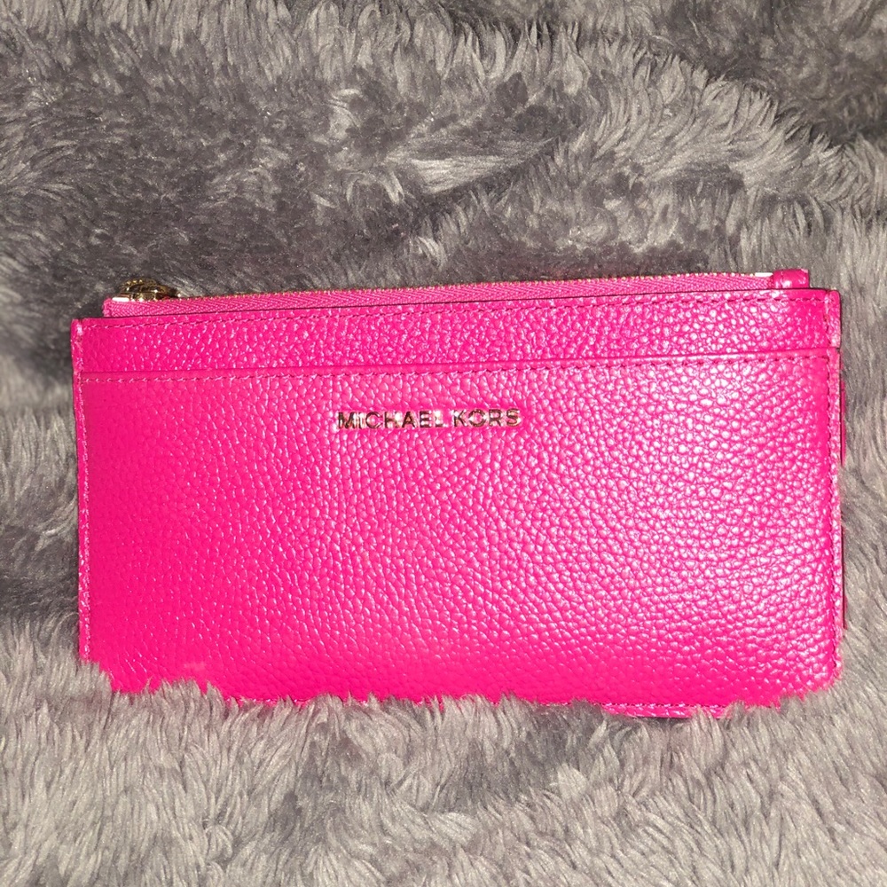 Michael Kors pink wallet. Brand new without tags.
